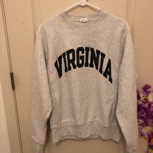 CHAMPION reverse weave virginia sweatshirt